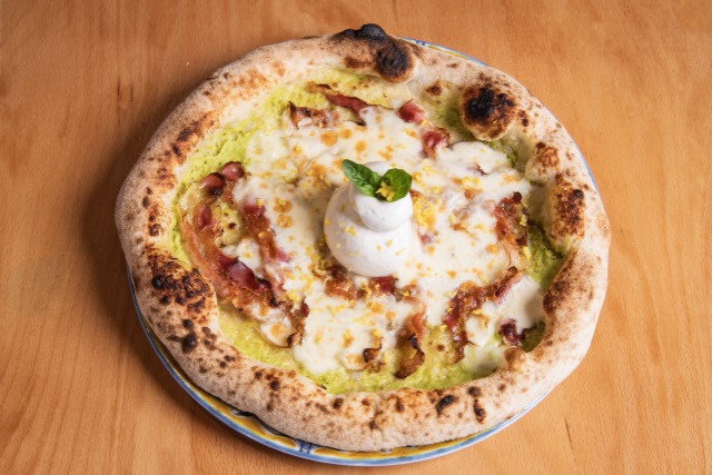 Zucchini con Burrata